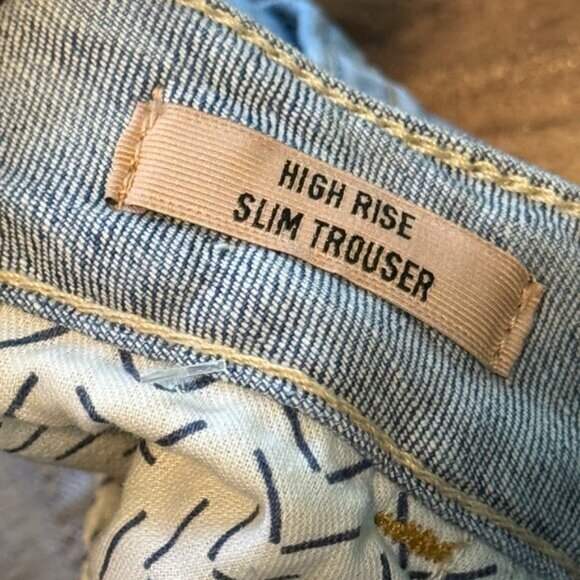 Ariat High Rise Trouser Jeans Womens 27S Medium Wash Western - Picture 3 of 9